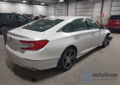 2021 Honda Accord Hybrid Touring из США, поврежденный, VIN 1HGCV3F97MA018518